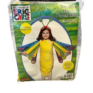 Colorful Caterpillar Butterfly Costume for Kids